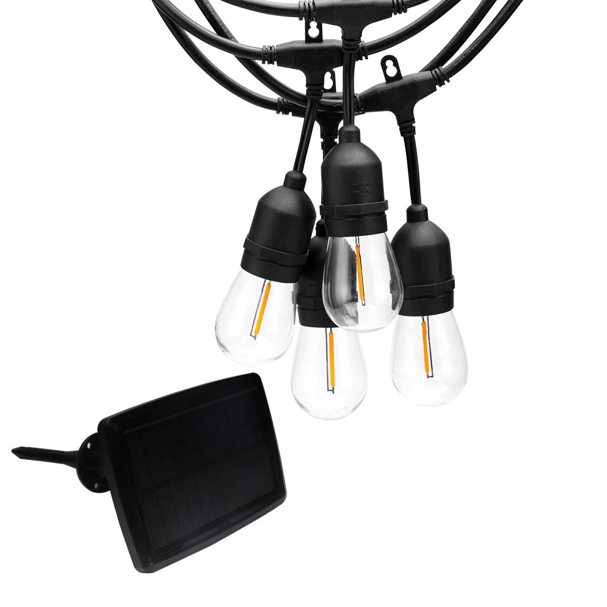 Solar S14 string lights 7.3m 12 blubs