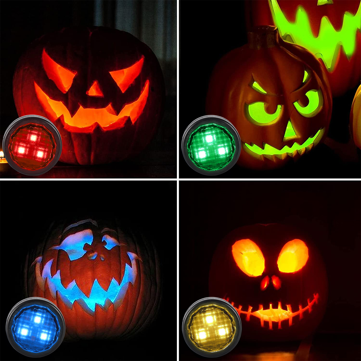 RGB Round Night Light With Battery